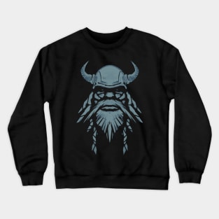 blue beard Crewneck Sweatshirt